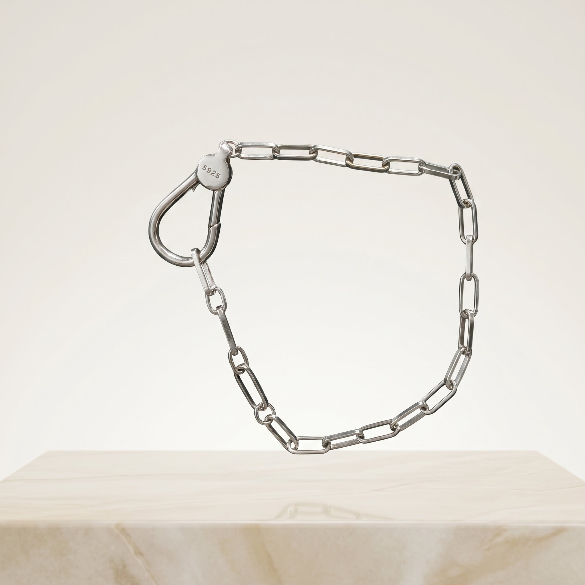 Minimal Heart Link Bracelet for Women | Elegant Daily Wear Bracelet | 925 Sterling Silver