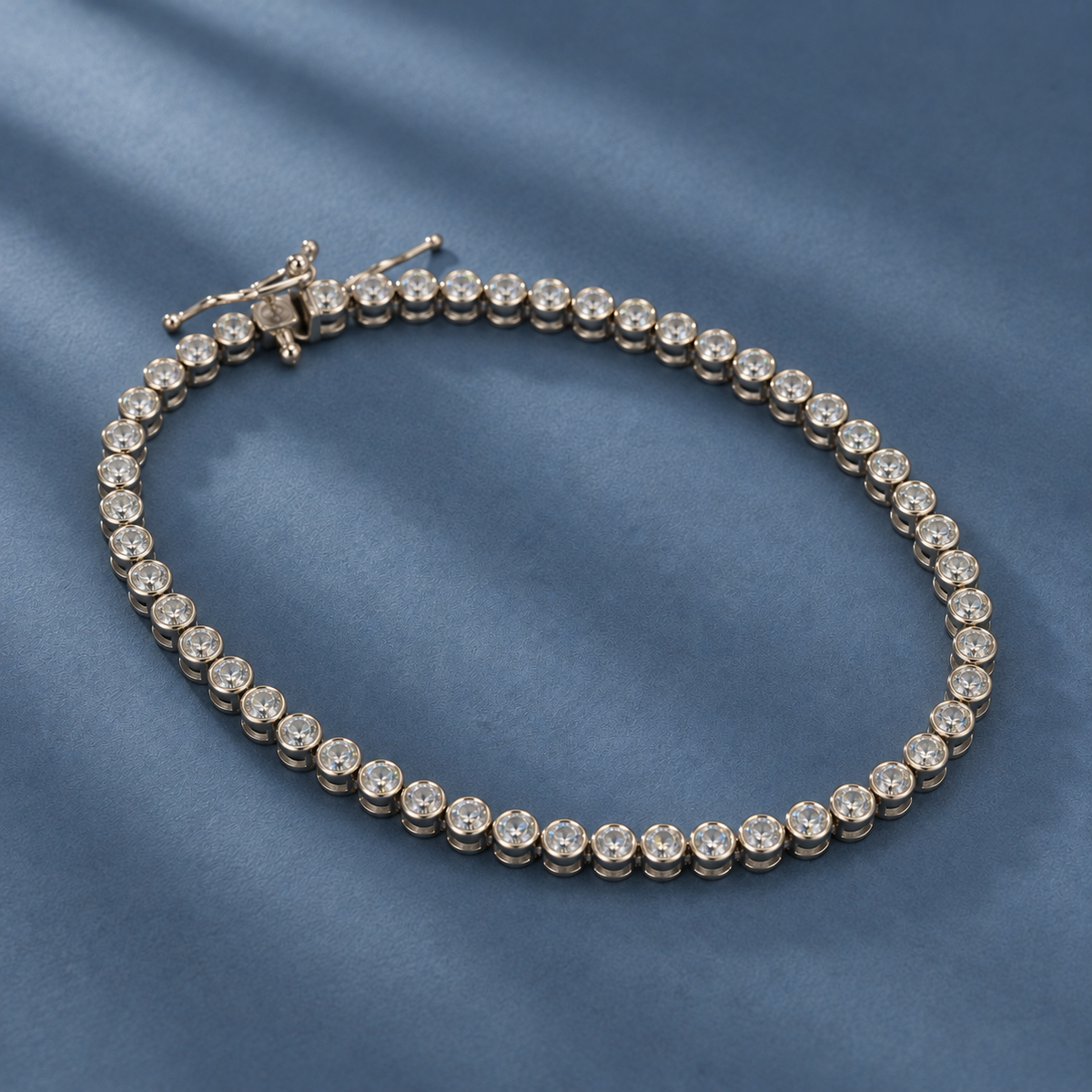 Classic Tennis Bracelet for Women | Elegant Stone Bracelet | 925 Sterling Silver