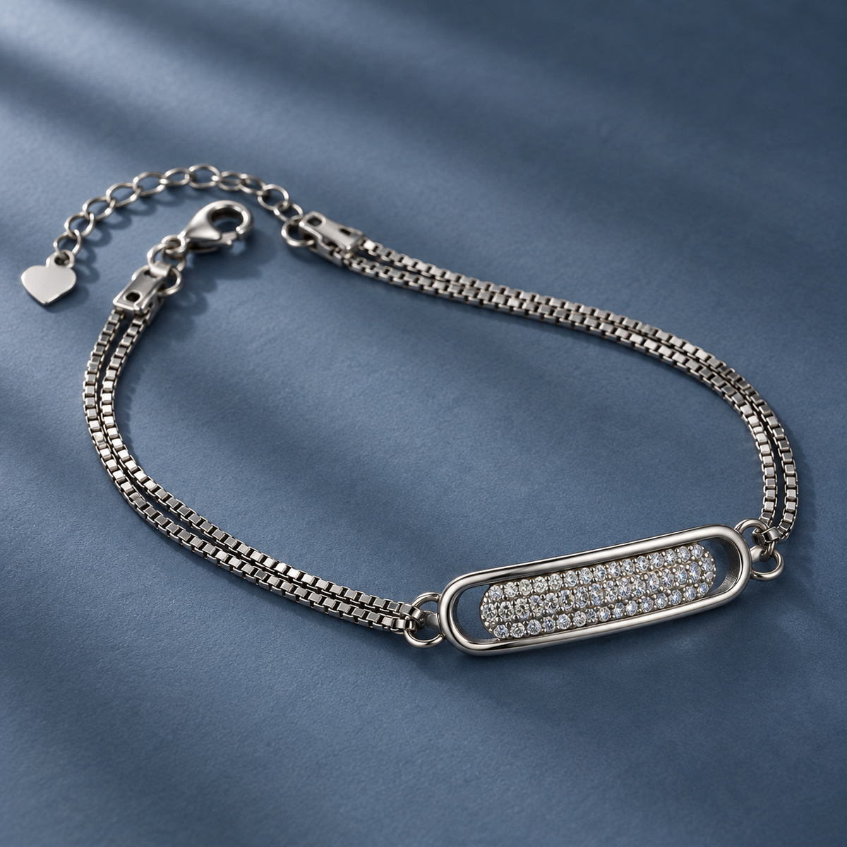 Elegant Stone Bar Bracelet for Women | Stylish Daily Wear Bracelet | 925 Sterling Silver