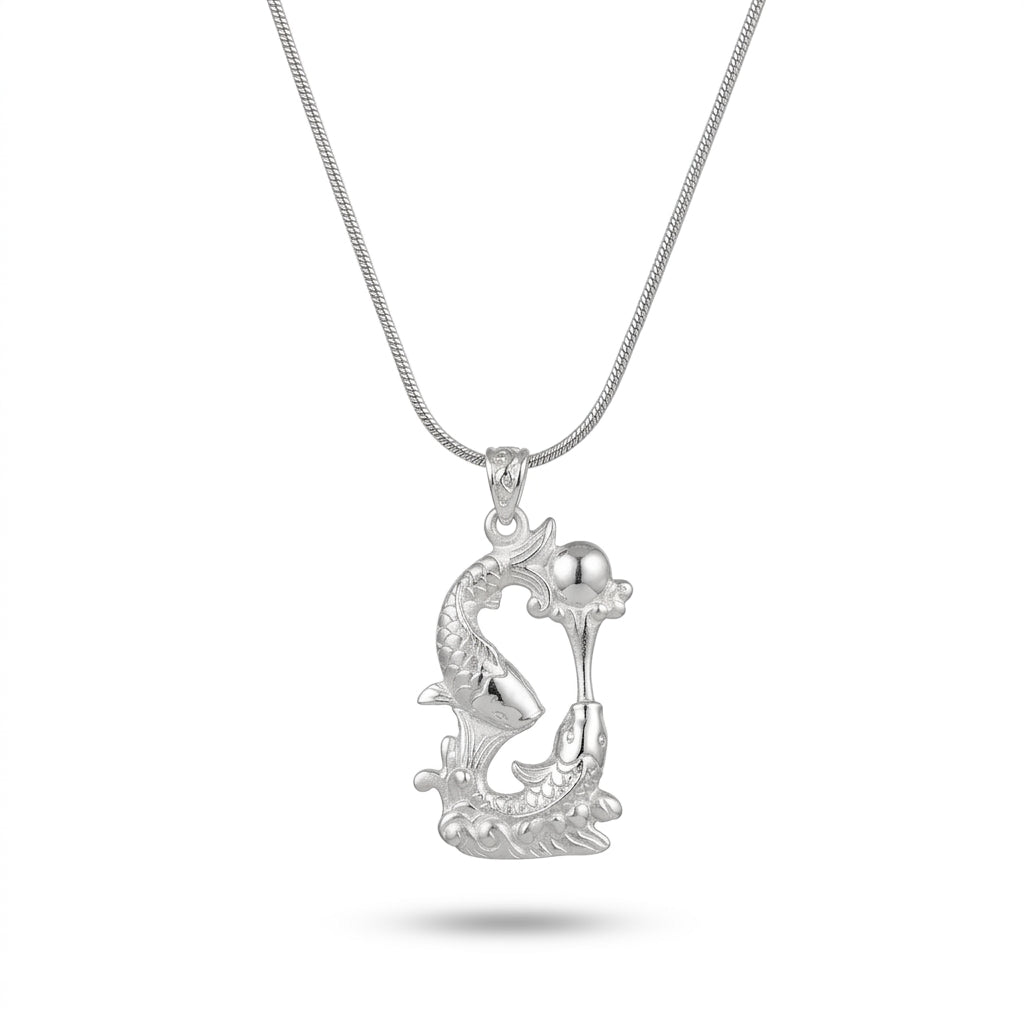 925 Sterling Silver Unisex Chain Pendant Necklace | Premium Pendant for Men & Women