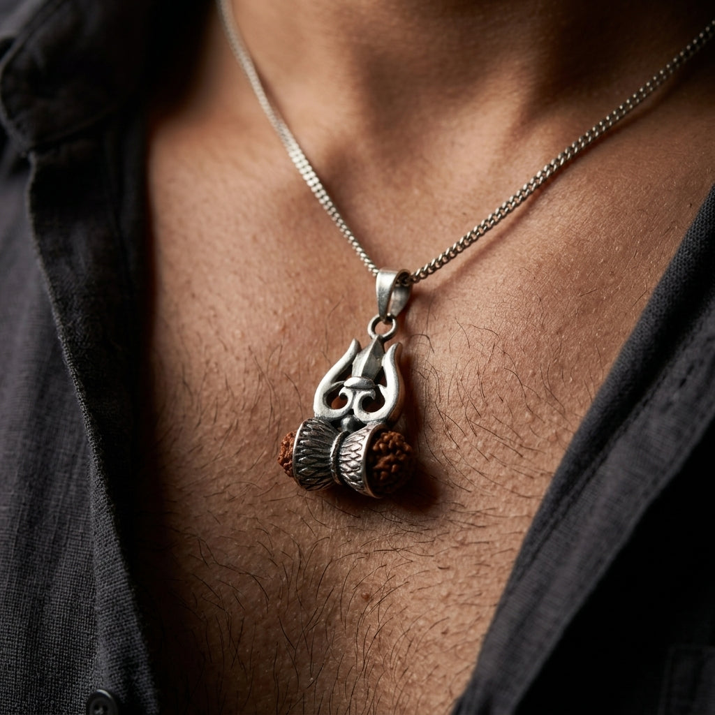925 Sterling Silver Unisex Chain Pendant Necklace | Premium Pendant for Men & Women