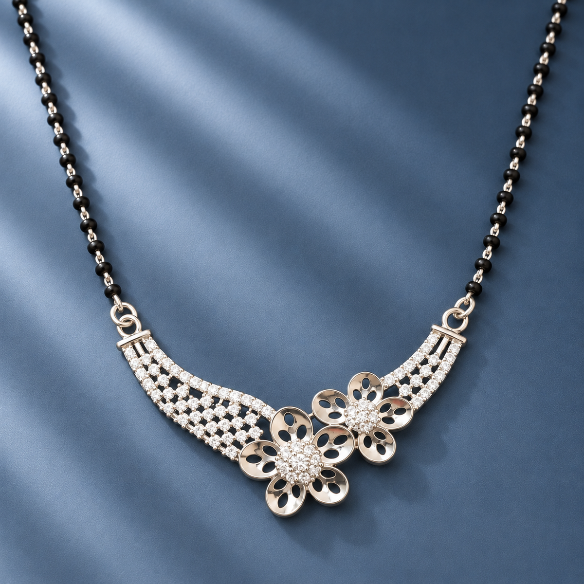 Blossom Duo Floral Mangalsutra