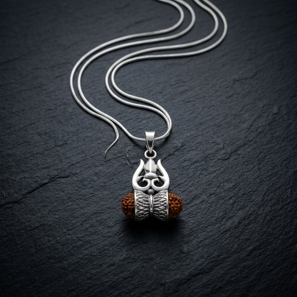 925 Sterling Silver Unisex Chain Pendant Necklace | Premium Pendant for Men & Women