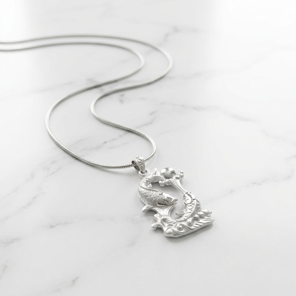 925 Sterling Silver Unisex Chain Pendant Necklace | Premium Pendant for Men & Women