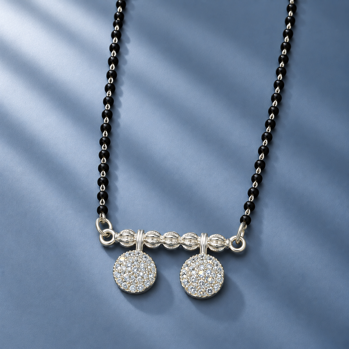 Twin Radiance Drop Mangalsutra