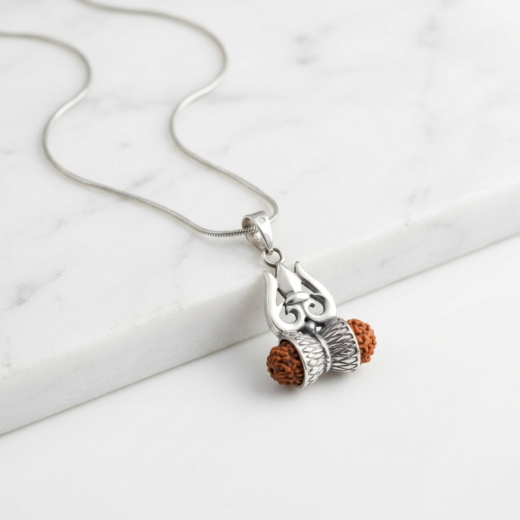 925 Sterling Silver Unisex Chain Pendant Necklace | Premium Pendant for Men & Women