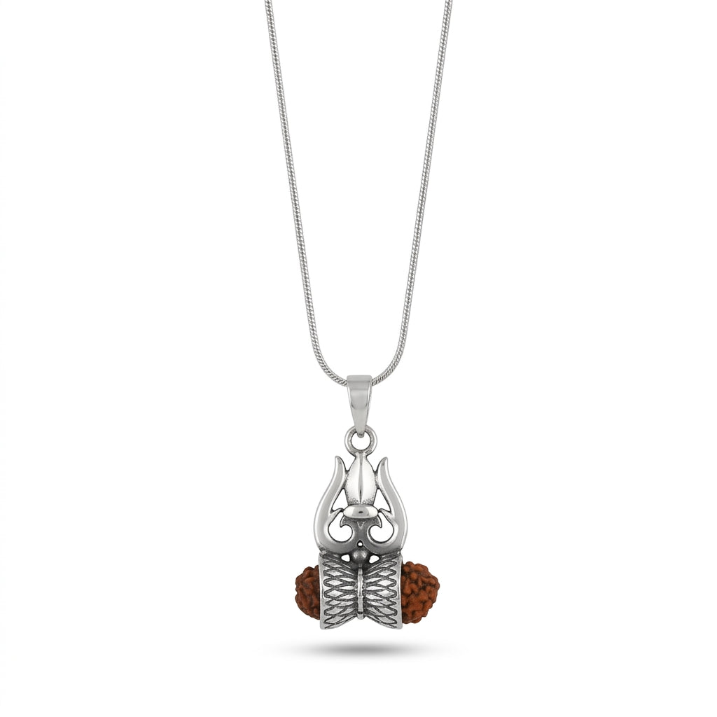 925 Sterling Silver Unisex Chain Pendant Necklace | Premium Pendant for Men & Women